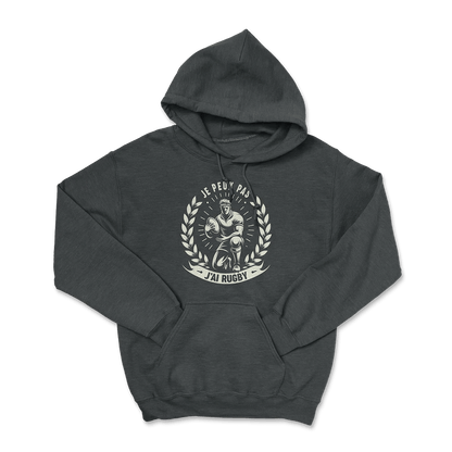 Hoodie Rugby - Je Peux Pas, J'ai Rugby-Garçon bien vêtu
