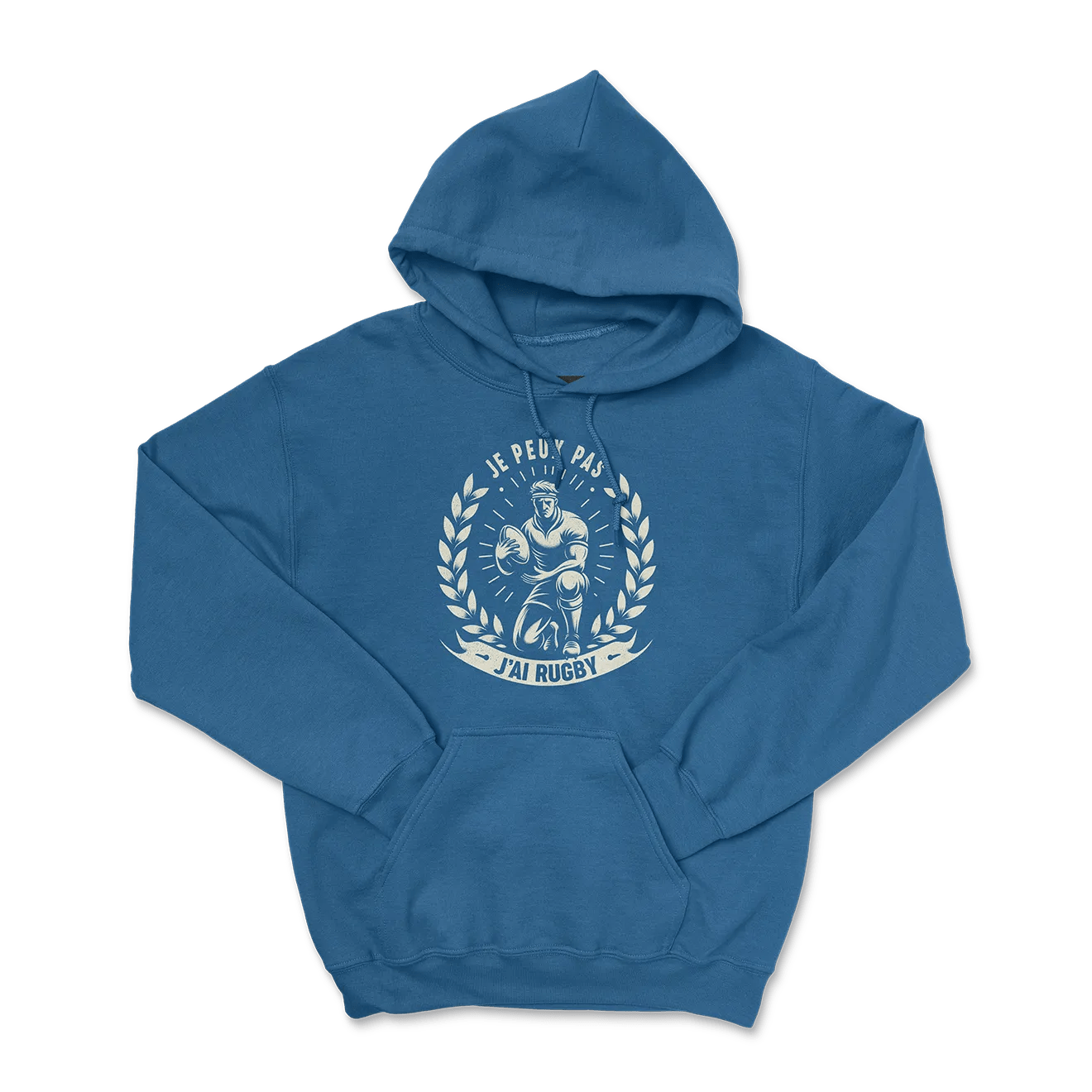 Hoodie Rugby - Je Peux Pas, J'ai Rugby-Garçon bien vêtu