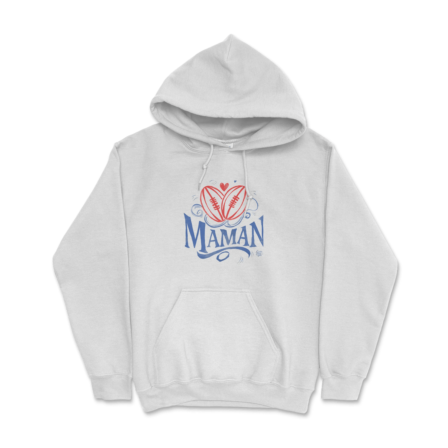 Hoodie Rugby Maman - Force & Tendresse-Garçon bien vêtu