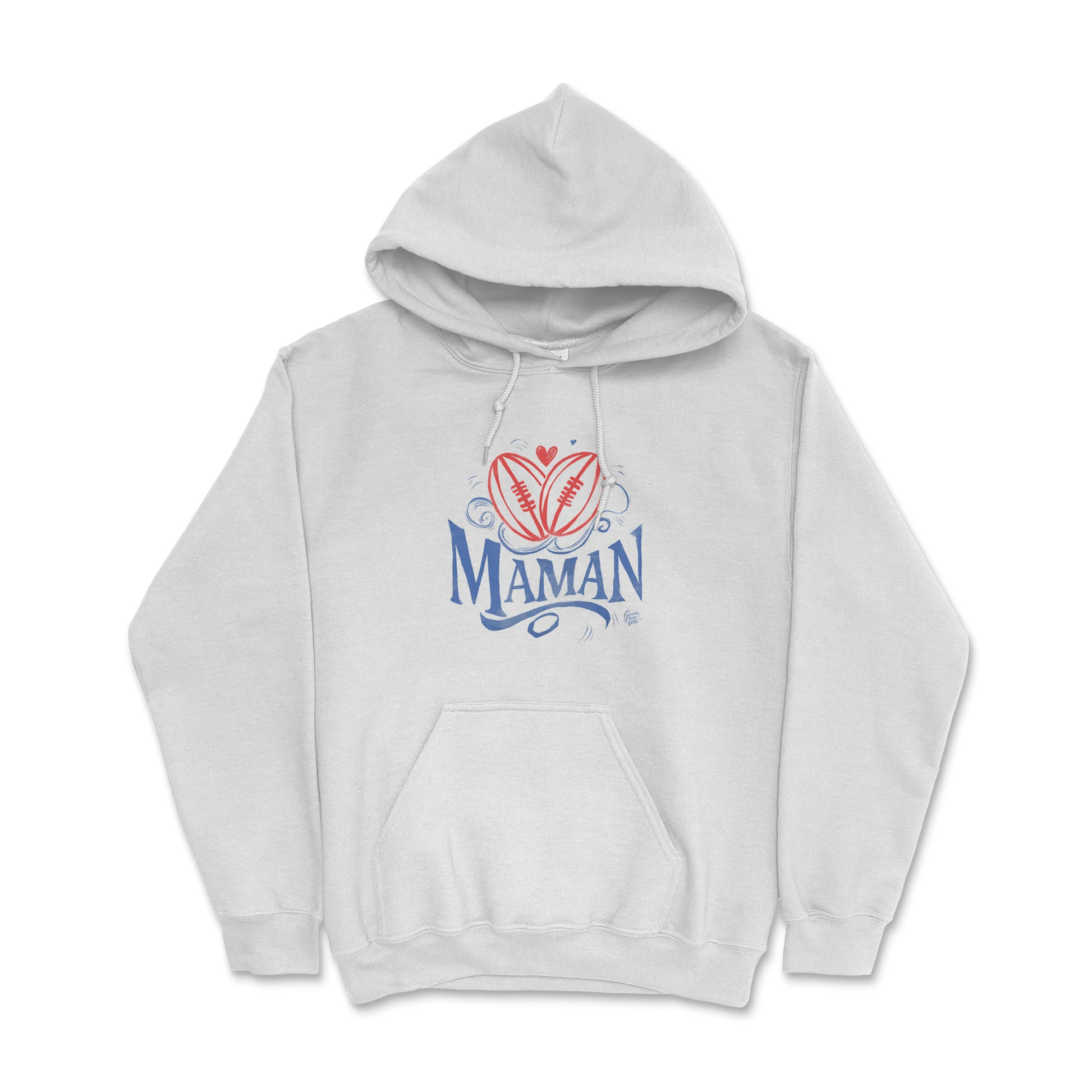 Hoodie Rugby Maman - Force & Tendresse-Garçon bien vêtu