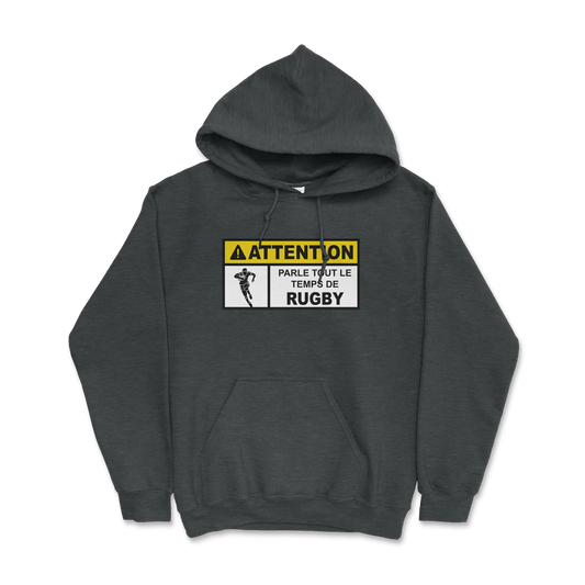 Hoodie Rugby Obsession – Impossible d’Arrêter-Garçon bien vêtu