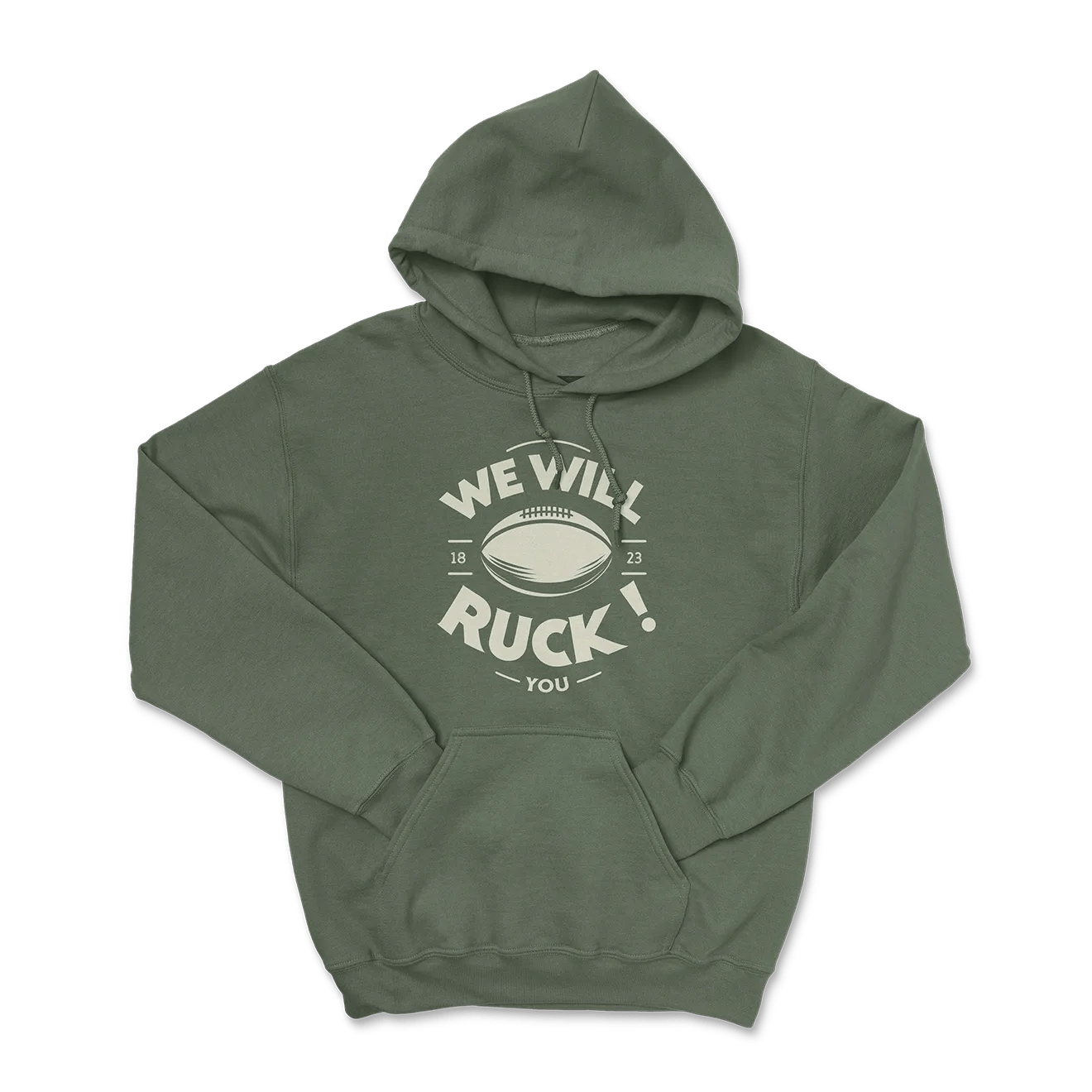 Hoodie Rugby - We Will Ruck You-Garçon bien vêtu