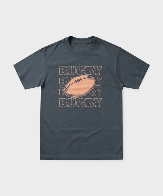 T-shirt Rugby Essentiel – Style Minimaliste & Ovale