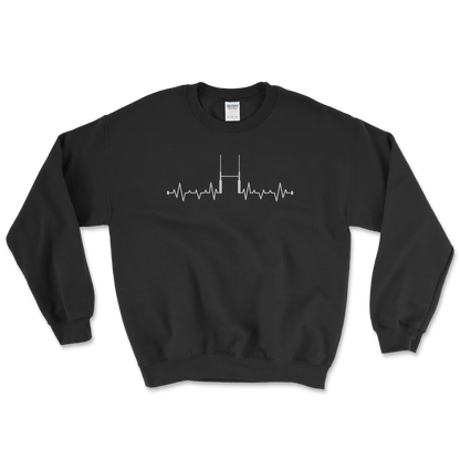 Sweat Rugby Émotion – Cœur de Rugbyman-Garçon bien vêtu