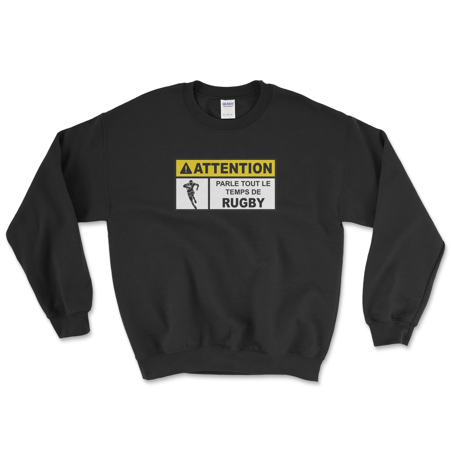 Sweat Rugby Fanatique – Conversation 100% Ovale-Garçon bien vêtu