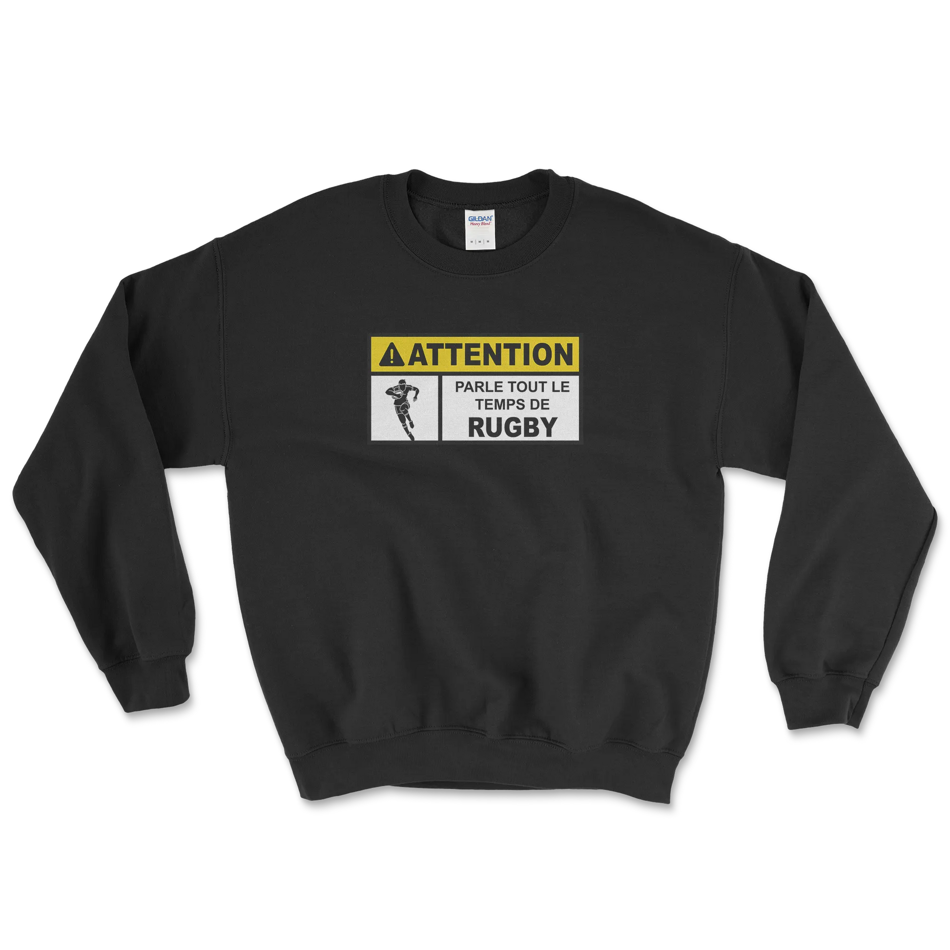 Sweat Rugby Fanatique – Conversation 100% Ovale-Garçon bien vêtu