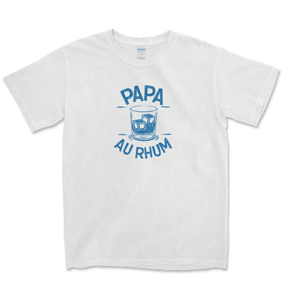 T-Shirt Du Papa au Rhum-Garçon bien vêtu