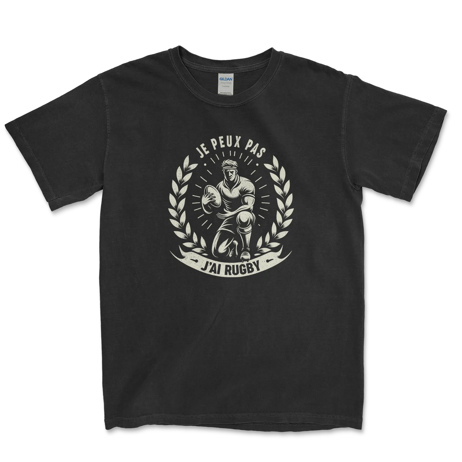 T-Shirt J'Peux Pas, J'ai Rugby-Garçon bien vêtu
