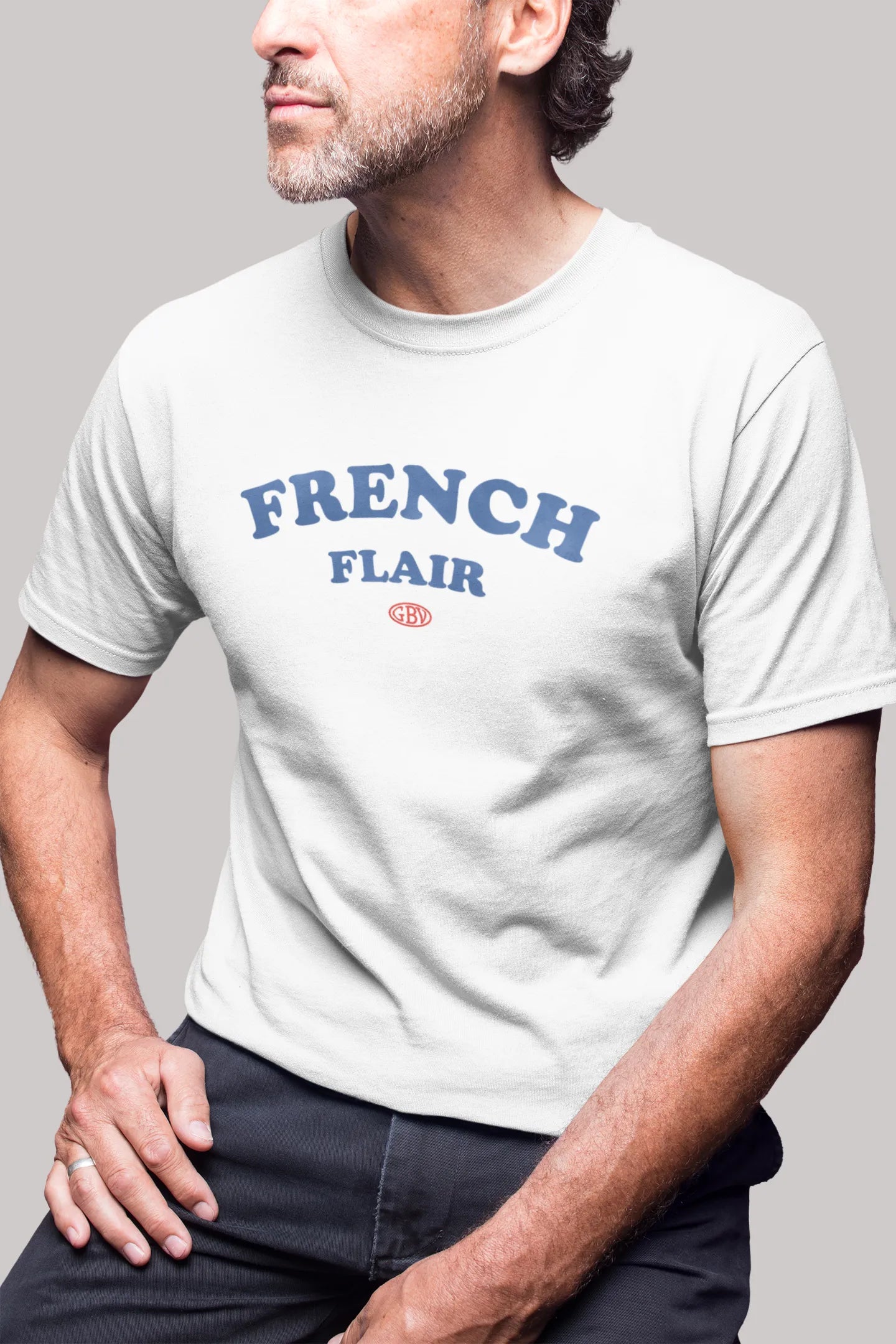 T-Shirt Le French Flair-Garçon bien vêtu