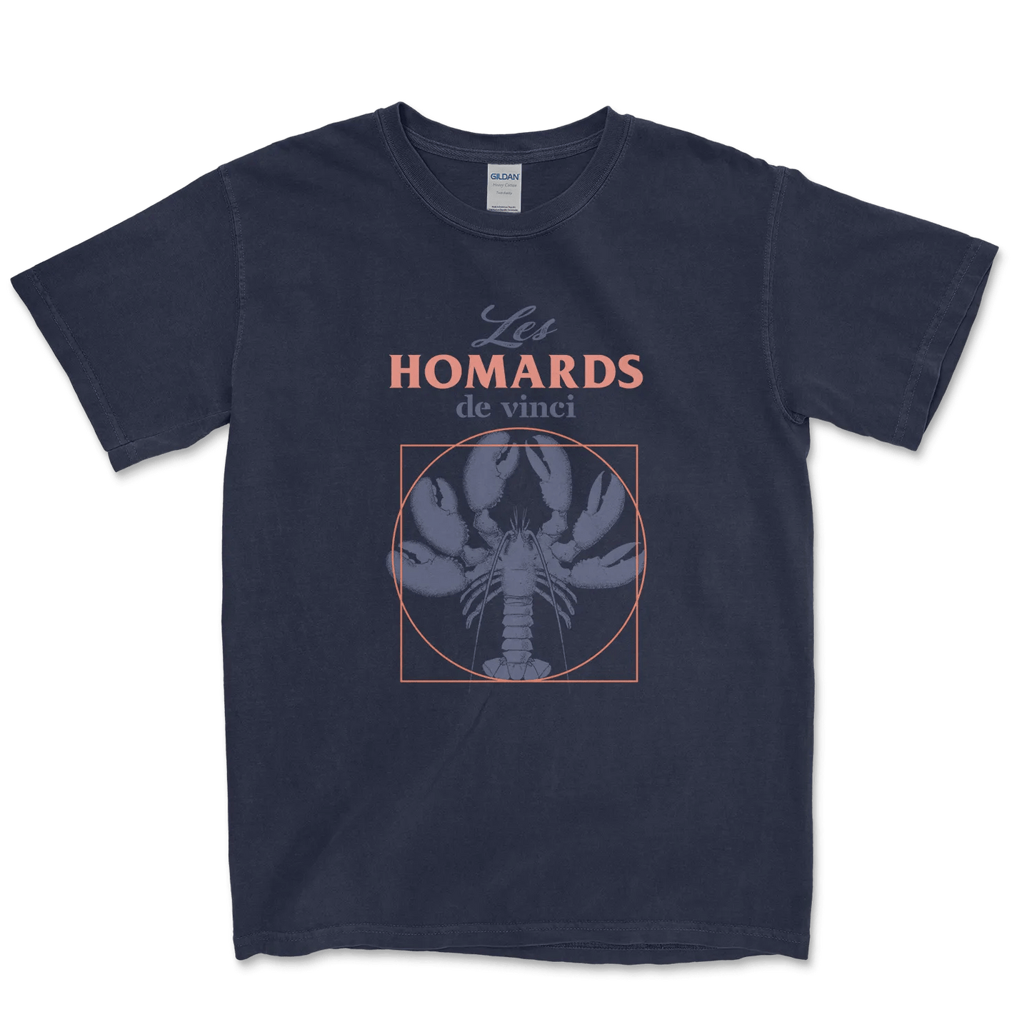 T-Shirt Les Homards de Vinci-Garçon bien vêtu