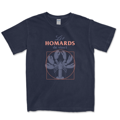 T-Shirt Les Homards de Vinci-Garçon bien vêtu