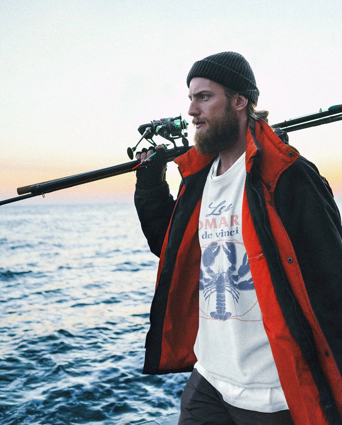 T-Shirt Les Homards de Vinci-Garçon bien vêtu