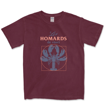 T-Shirt Les Homards de Vinci-Garçon bien vêtu