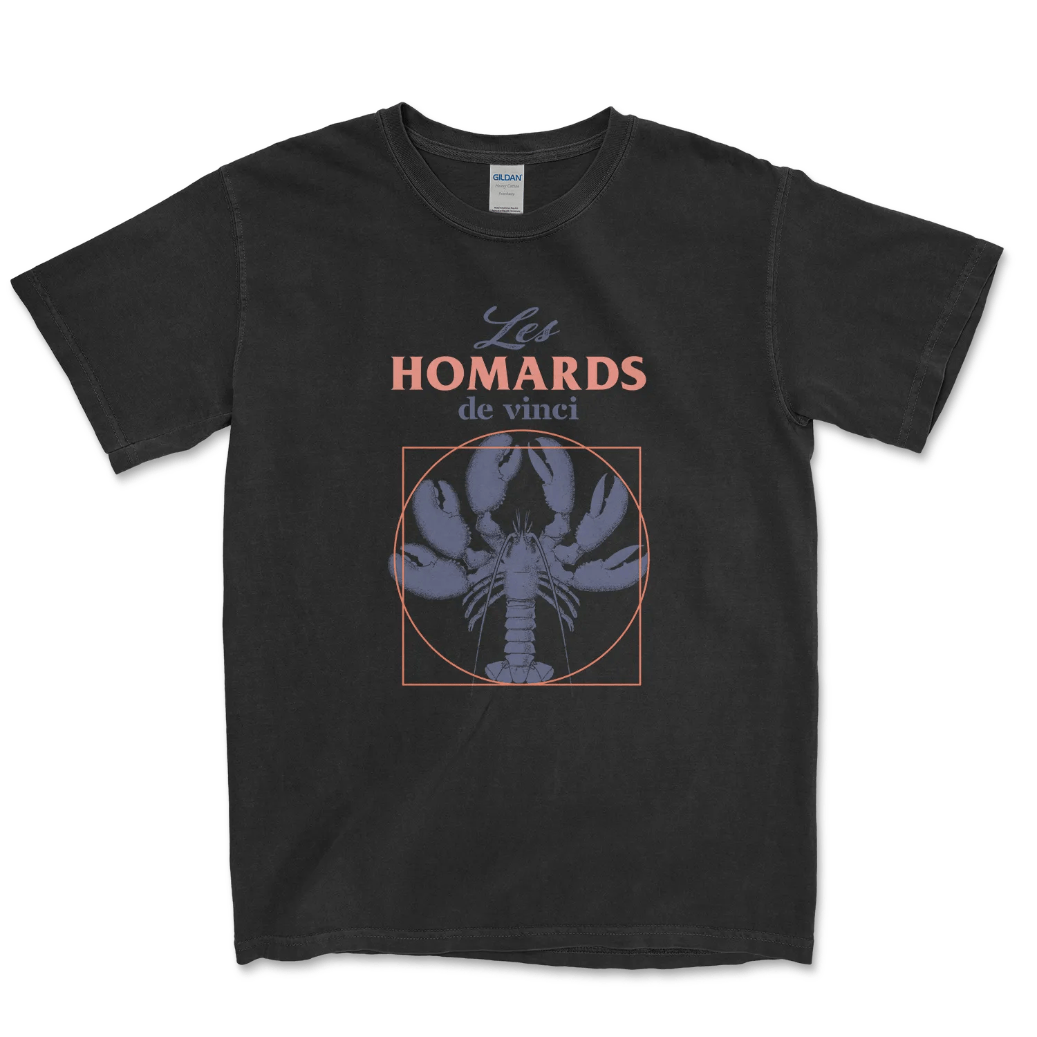 T-Shirt Les Homards de Vinci-Garçon bien vêtu
