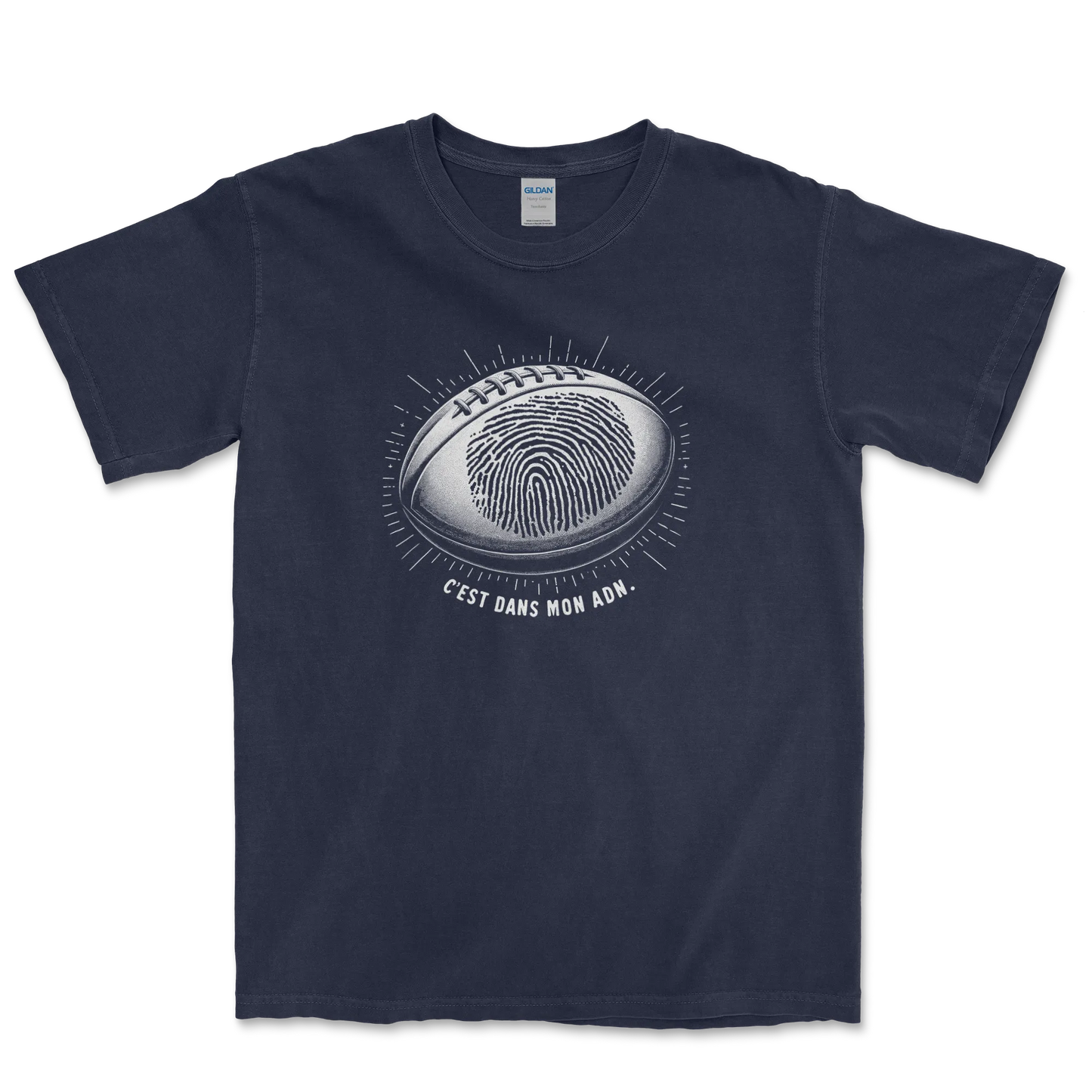 T-shirt Rugby ADN – Passion Gravée en Soi-Garçon bien vêtu