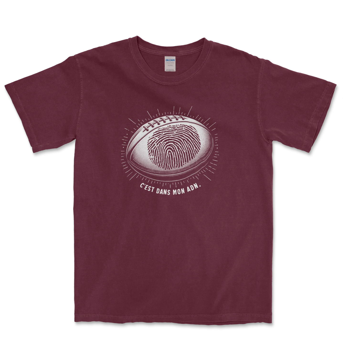 T-shirt Rugby ADN – Passion Gravée en Soi-Garçon bien vêtu