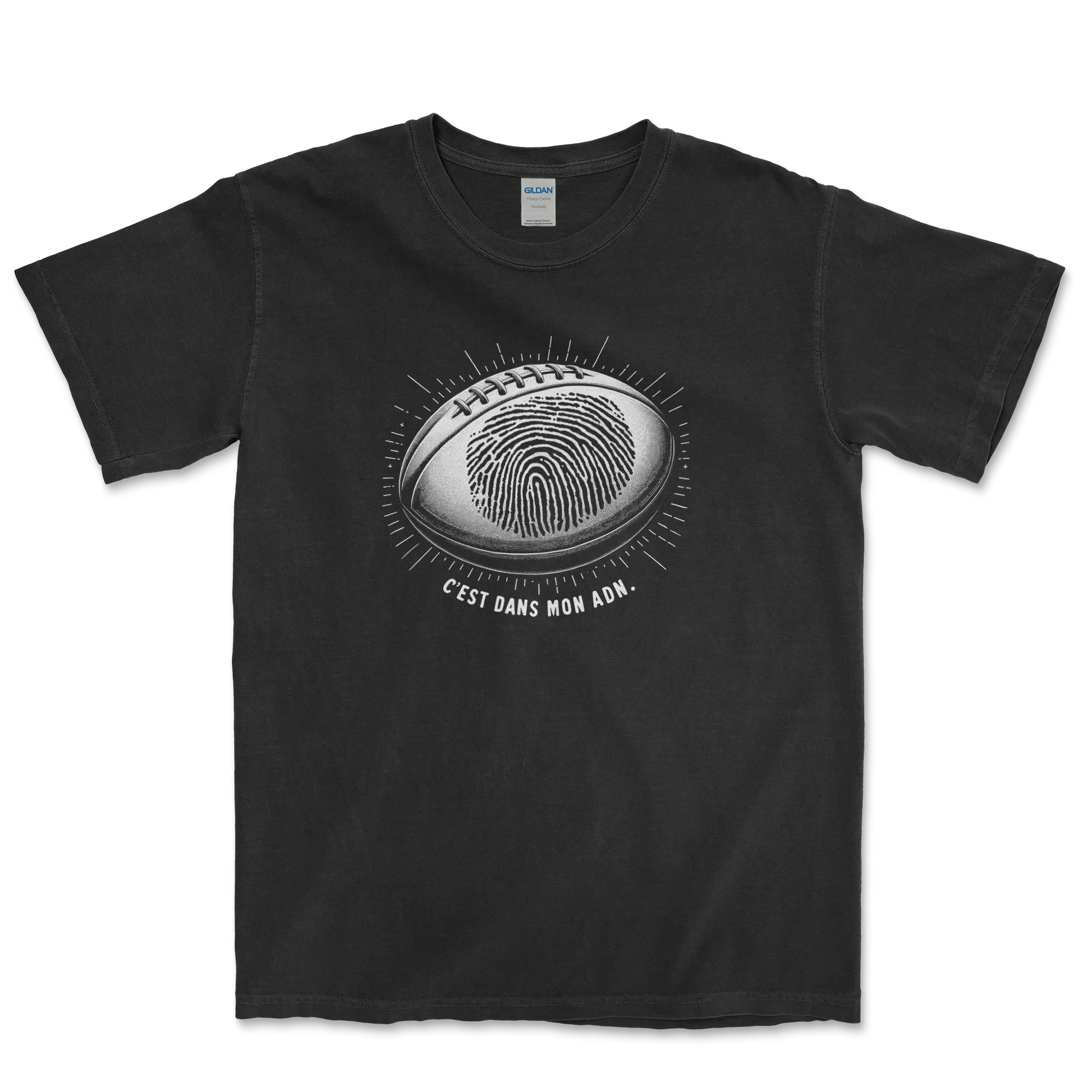 T-shirt Rugby ADN – Passion Gravée en Soi-Garçon bien vêtu