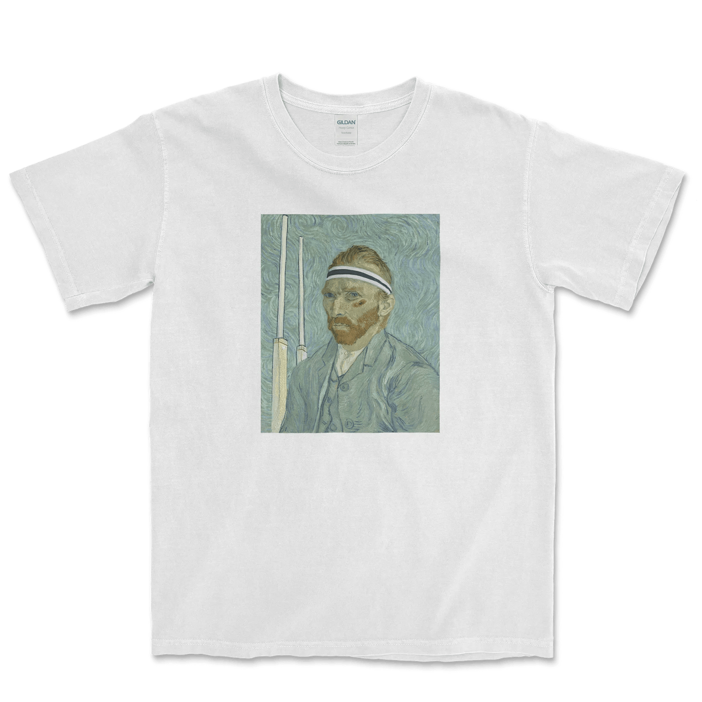 T-shirt Rugby Artistique – Portrait De Rugbyman-Garçon bien vêtu