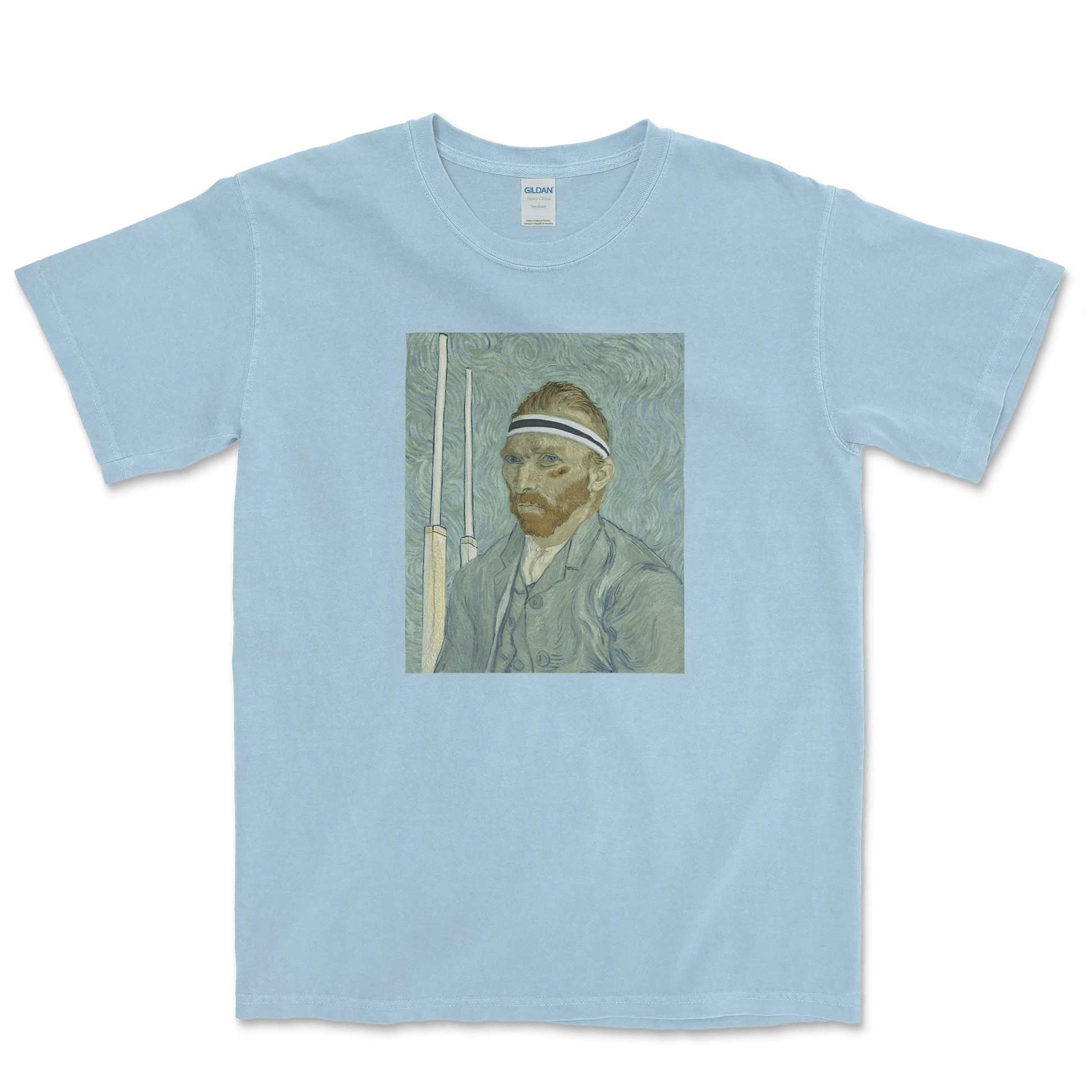 T-shirt Rugby Artistique – Portrait De Rugbyman-Garçon bien vêtu