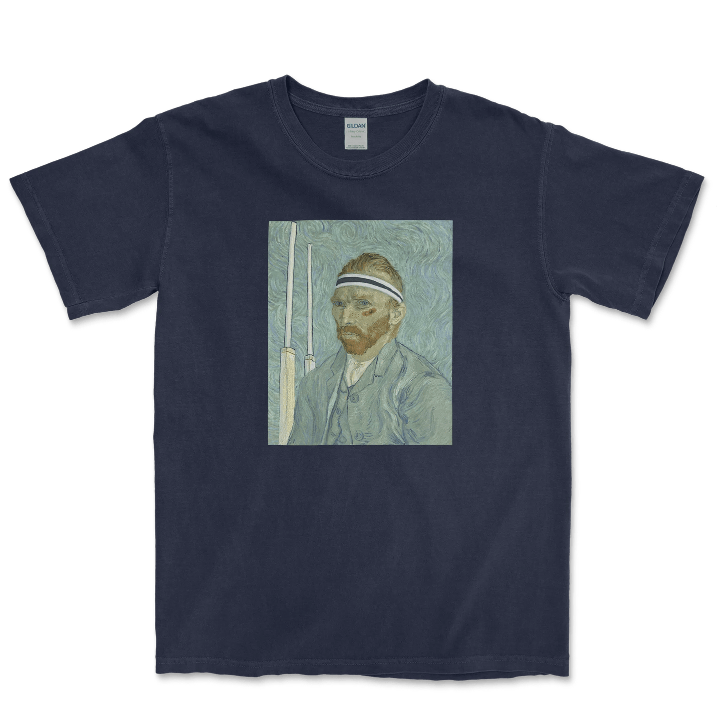 T-shirt Rugby Artistique – Portrait De Rugbyman-Garçon bien vêtu