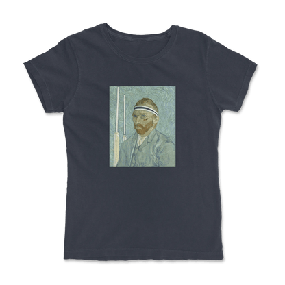 T-shirt Rugby Artistique – Portrait De Rugbyman-Garçon bien vêtu