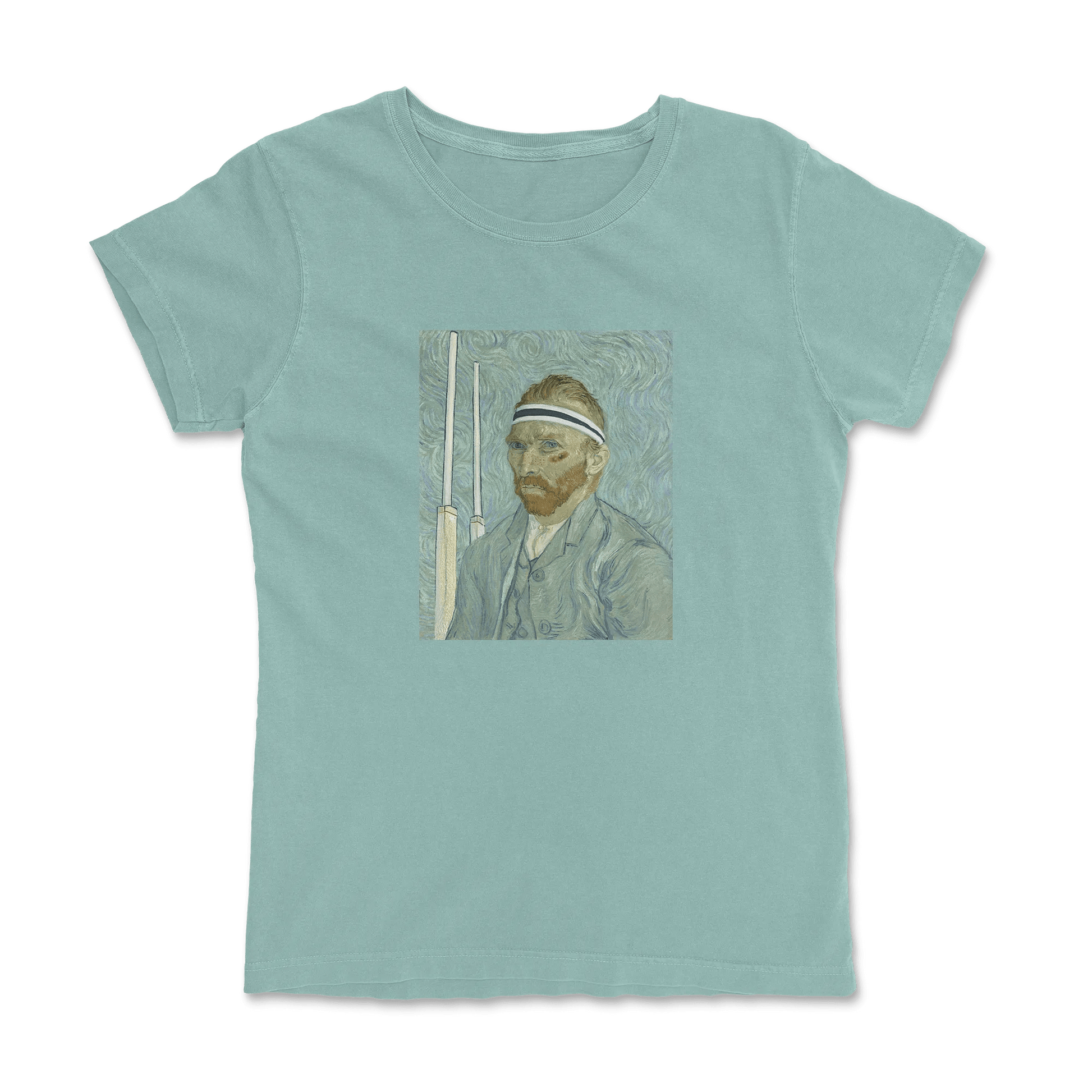 T-shirt Rugby Artistique – Portrait De Rugbyman-Garçon bien vêtu