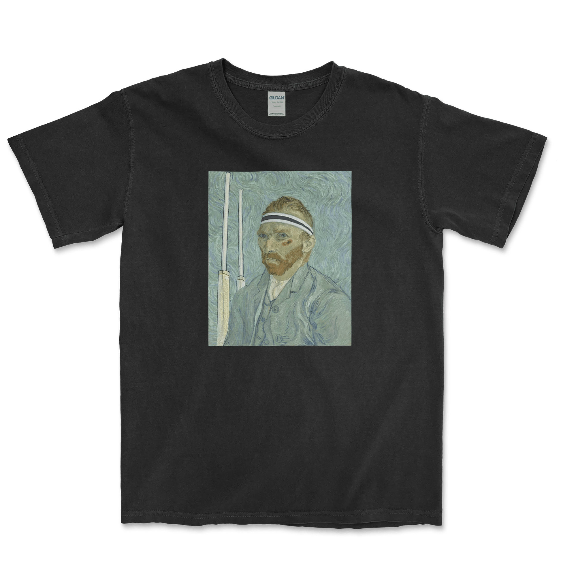 T-shirt Rugby Artistique – Portrait De Rugbyman-Garçon bien vêtu