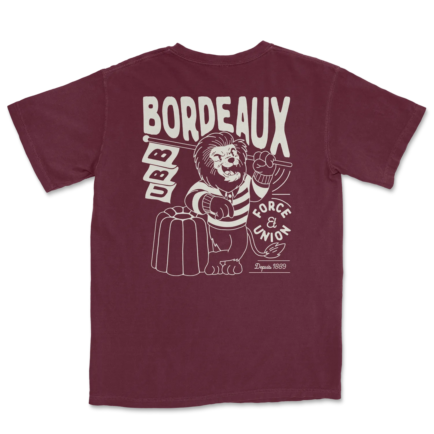 T-shirt Rugby Bordeaux – Fierté du Sud-Ouest-Garçon bien vêtu