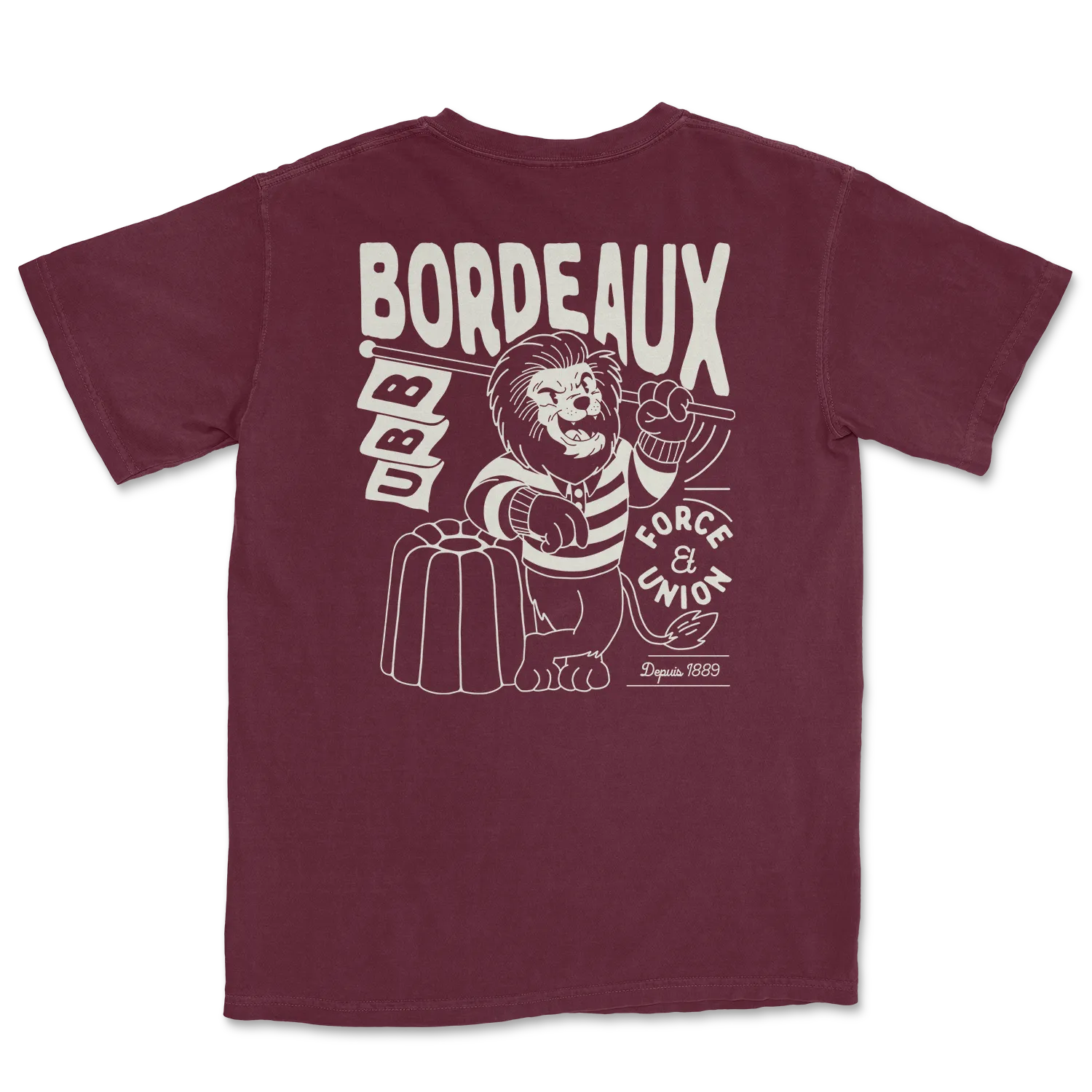 T-shirt Rugby Bordeaux – Fierté du Sud-Ouest-Garçon bien vêtu