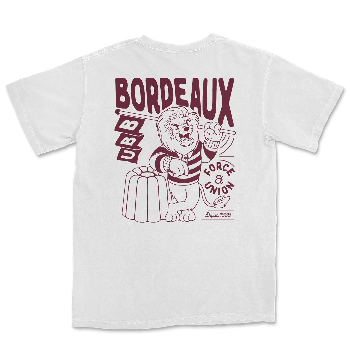 T-shirt Rugby Bordeaux – Fierté du Sud-Ouest-Garçon bien vêtu