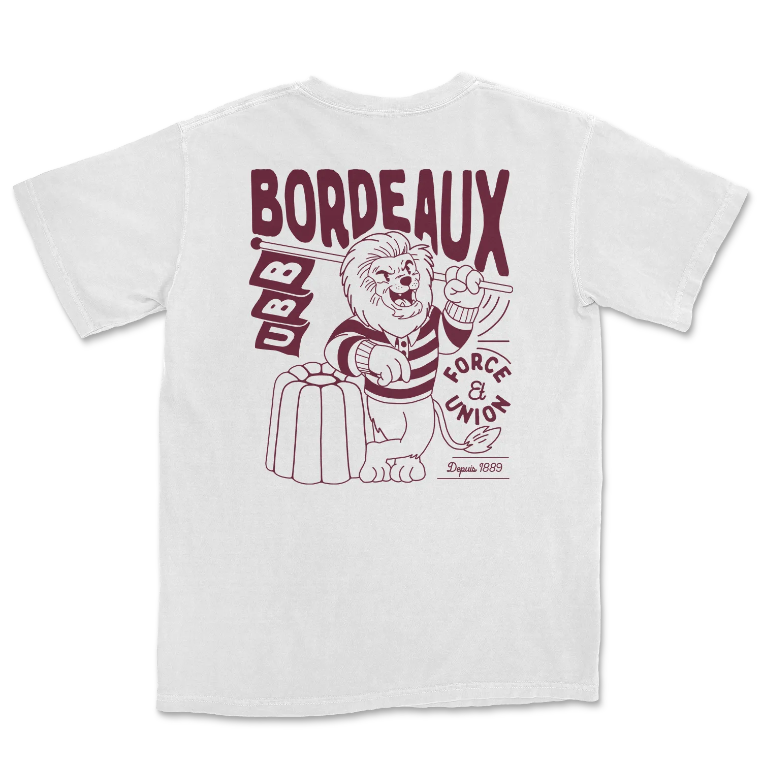 T-shirt Rugby Bordeaux – Fierté du Sud-Ouest-Garçon bien vêtu