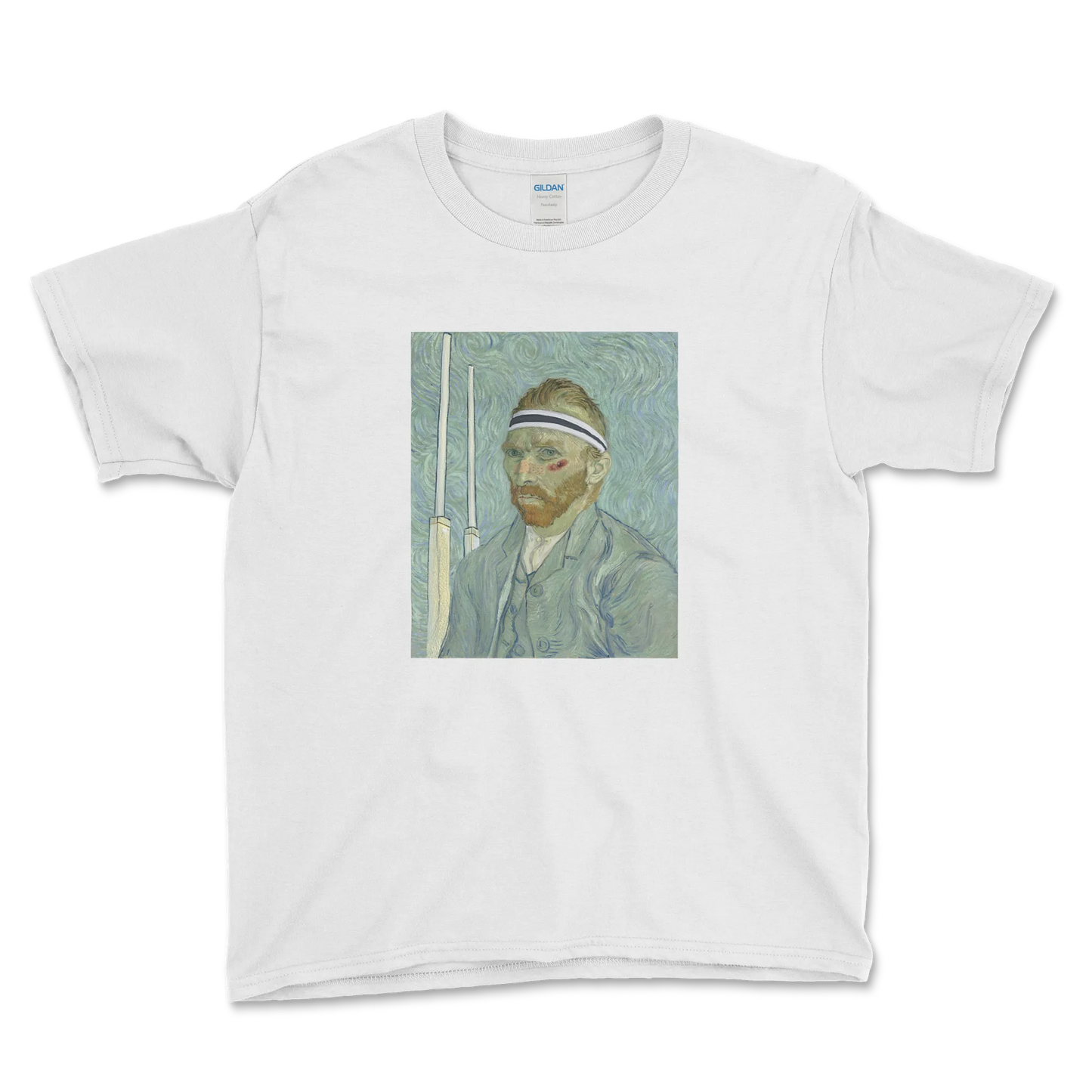 T-shirt Rugby Enfant Artistique – Portrait De Rugbyman-Garçon bien vêtu