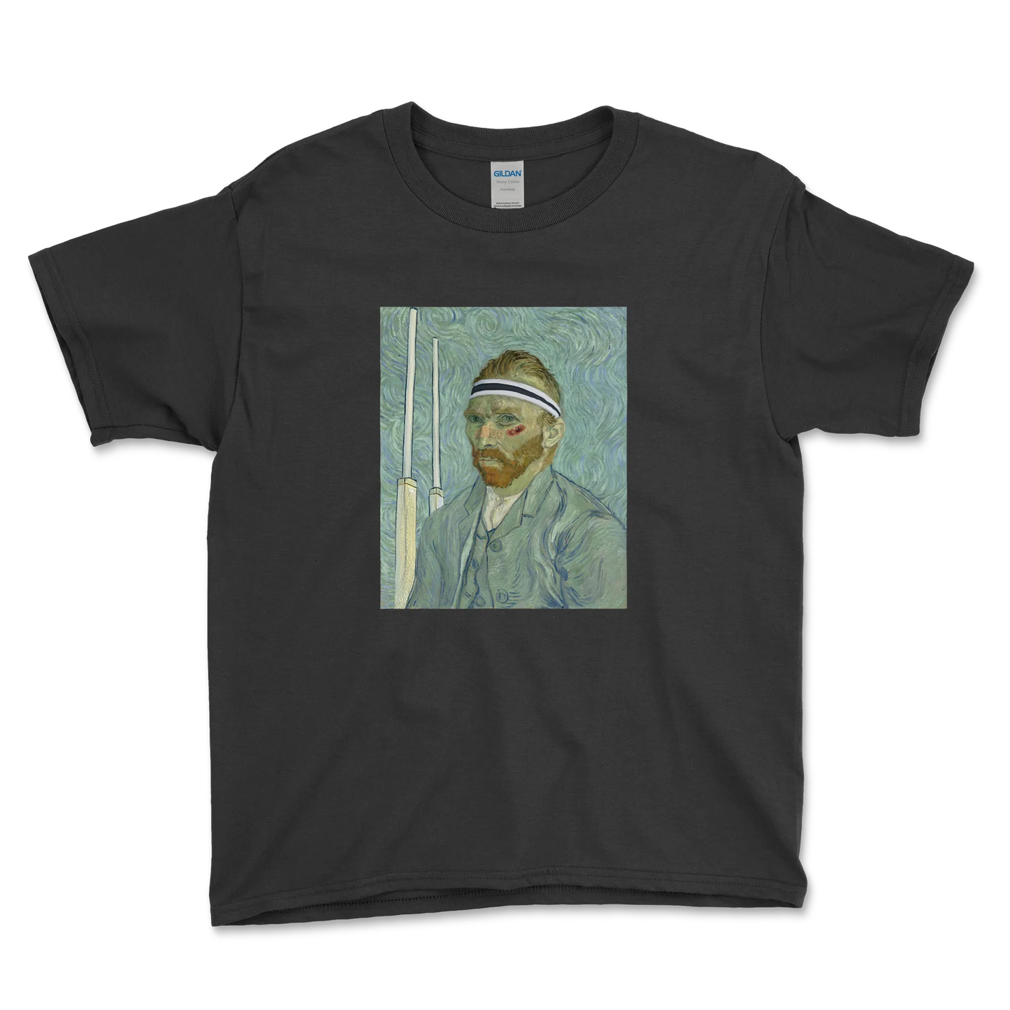 T-shirt Rugby Enfant Artistique – Portrait De Rugbyman-Garçon bien vêtu