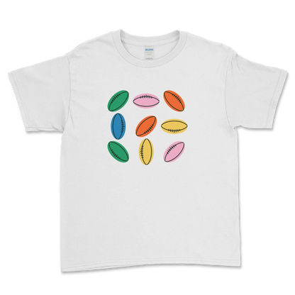 T-shirt Rugby Enfant – Ballons en Couleurs-Garçon bien vêtu
