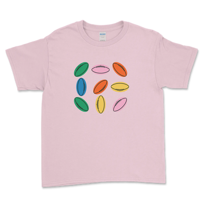 T-shirt Rugby Enfant – Ballons en Couleurs-Garçon bien vêtu