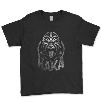T-shirt Rugby Enfant HAKA– Puissance & Mana-Garçon bien vêtu