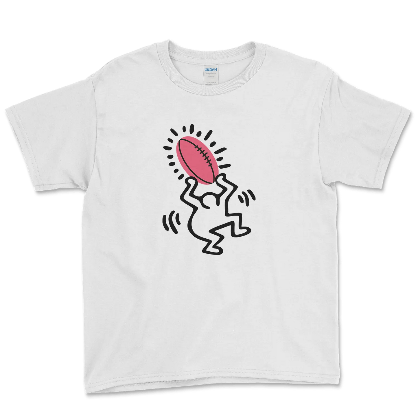 T-shirt Rugby Enfant Pop Art – L’Art du Ballon Ovale-Garçon bien vêtu