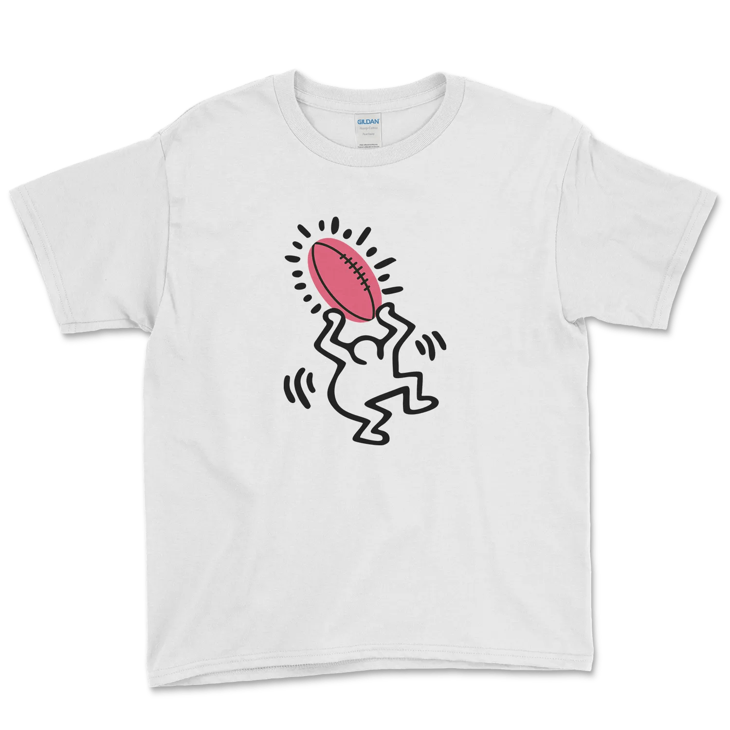 T-shirt Rugby Enfant Pop Art – L’Art du Ballon Ovale-Garçon bien vêtu