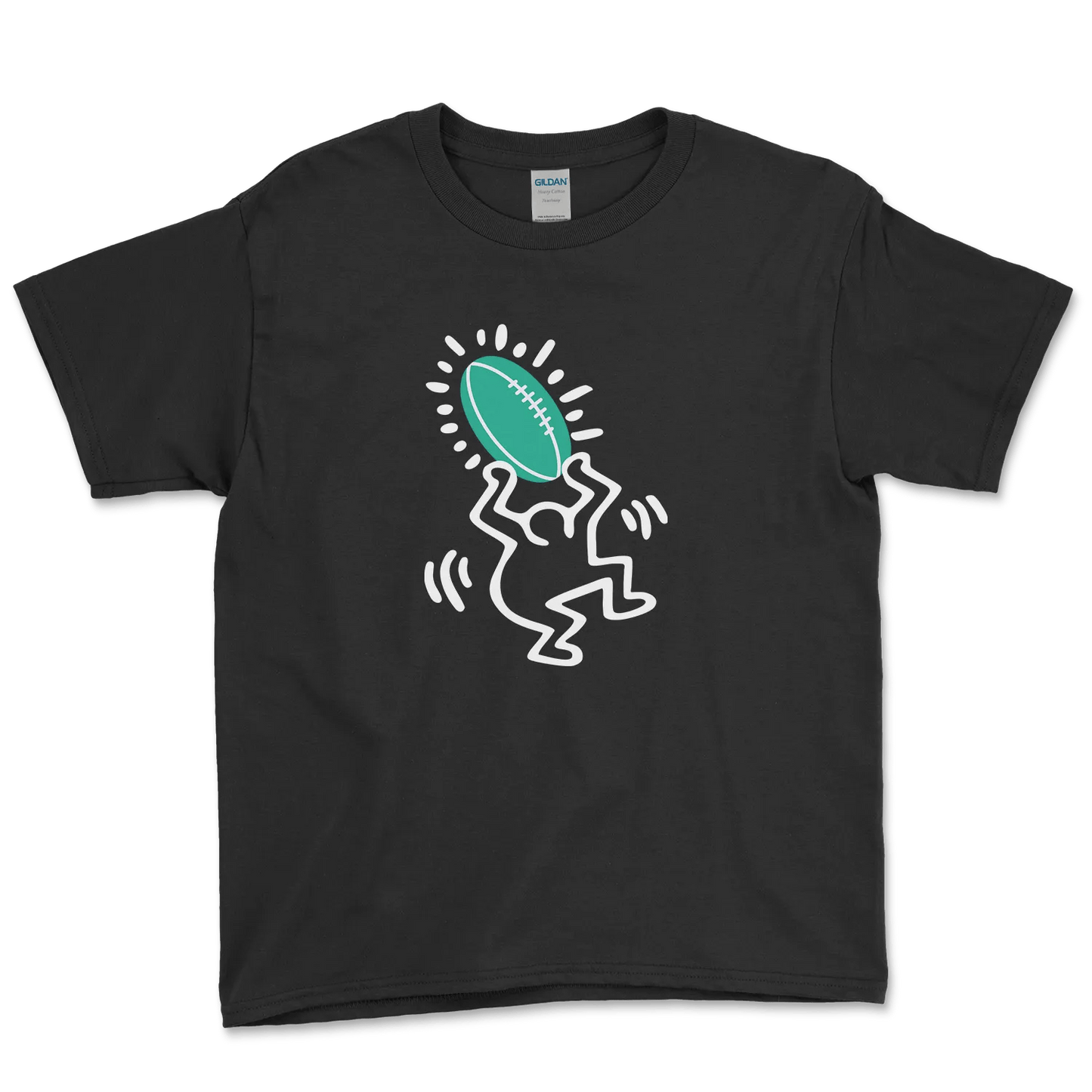 T-shirt Rugby Enfant Pop Art – L’Art du Ballon Ovale-Garçon bien vêtu