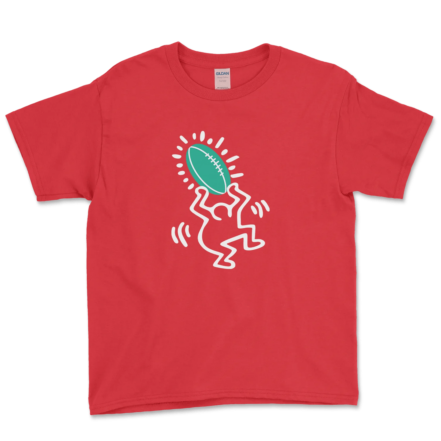T-shirt Rugby Enfant Pop Art – L’Art du Ballon Ovale-Garçon bien vêtu