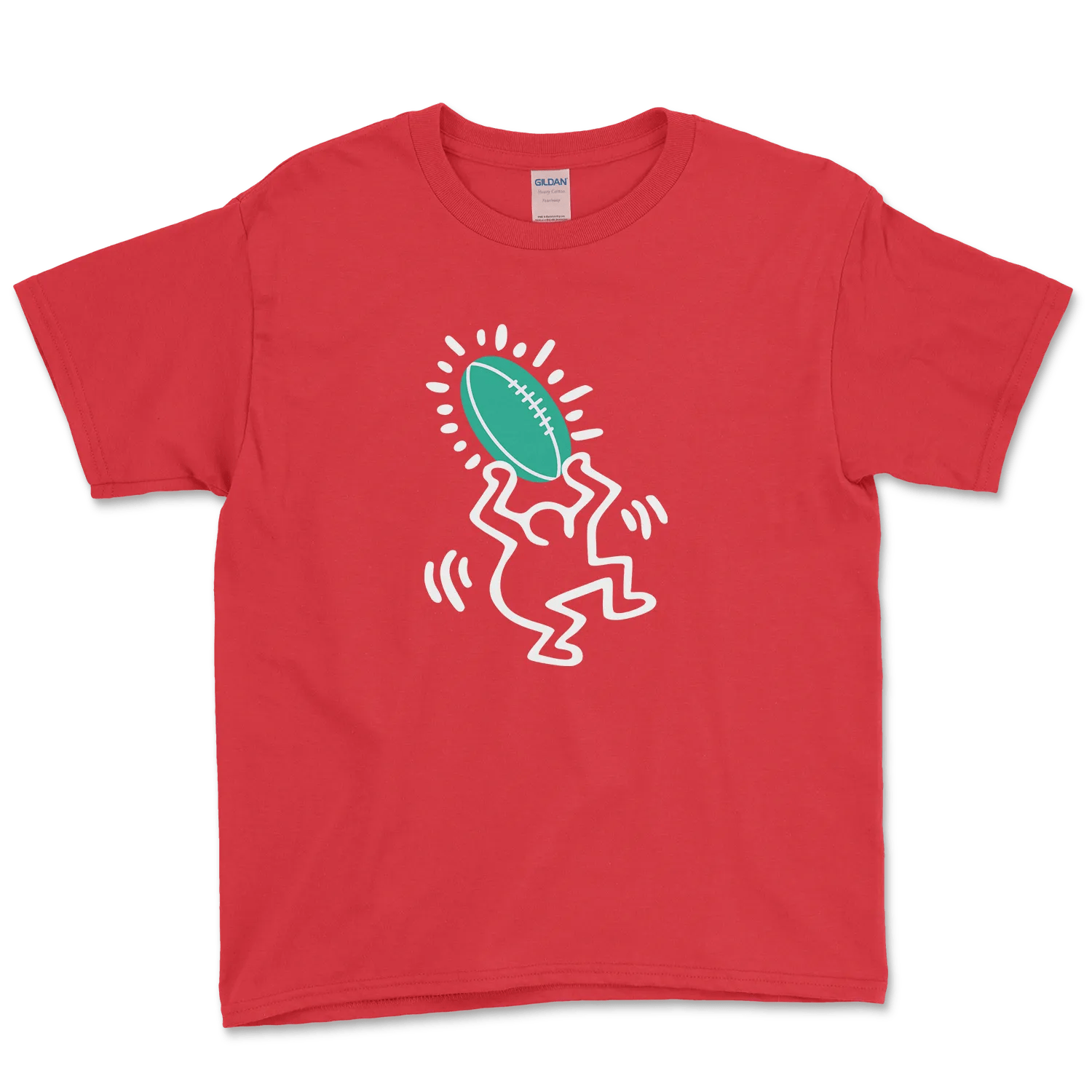 T-shirt Rugby Enfant Pop Art – L’Art du Ballon Ovale-Garçon bien vêtu
