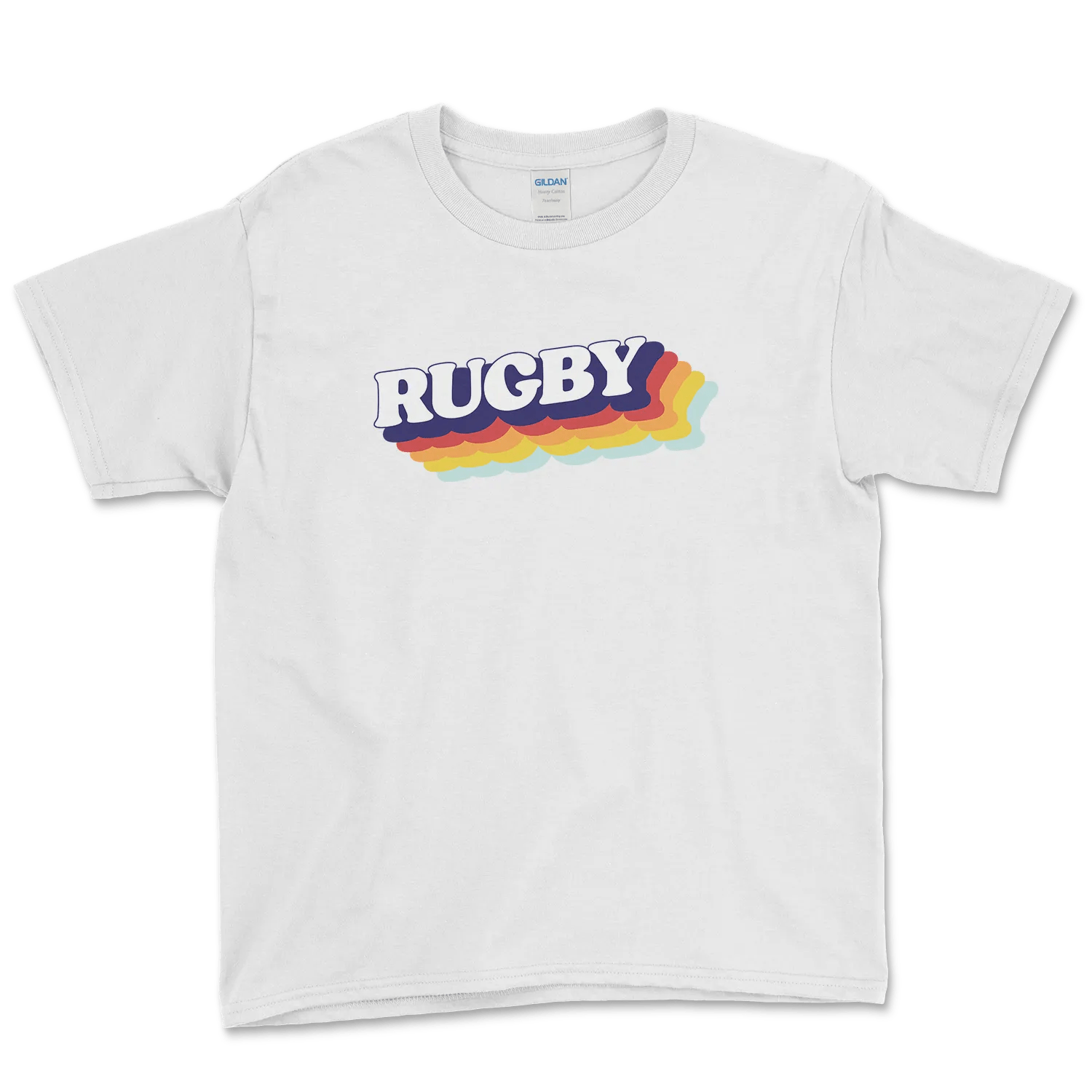 T-shirt Rugby Enfant Retro – Esprit 70s & Passion Rugby-Garçon bien vêtu