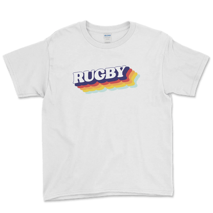T-shirt Rugby Enfant Retro – Esprit 70s & Passion Rugby-Garçon bien vêtu