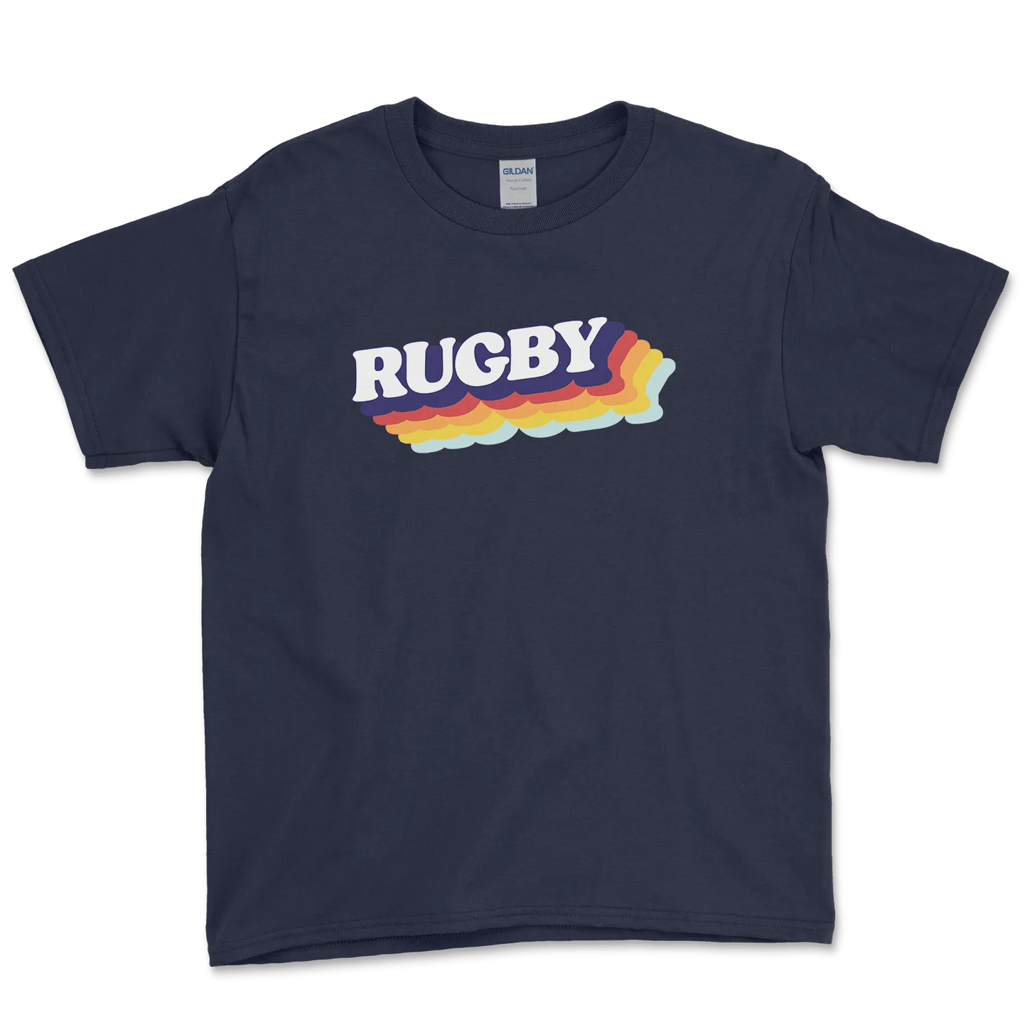 T-shirt Rugby Enfant Retro – Esprit 70s & Passion Rugby-Garçon bien vêtu