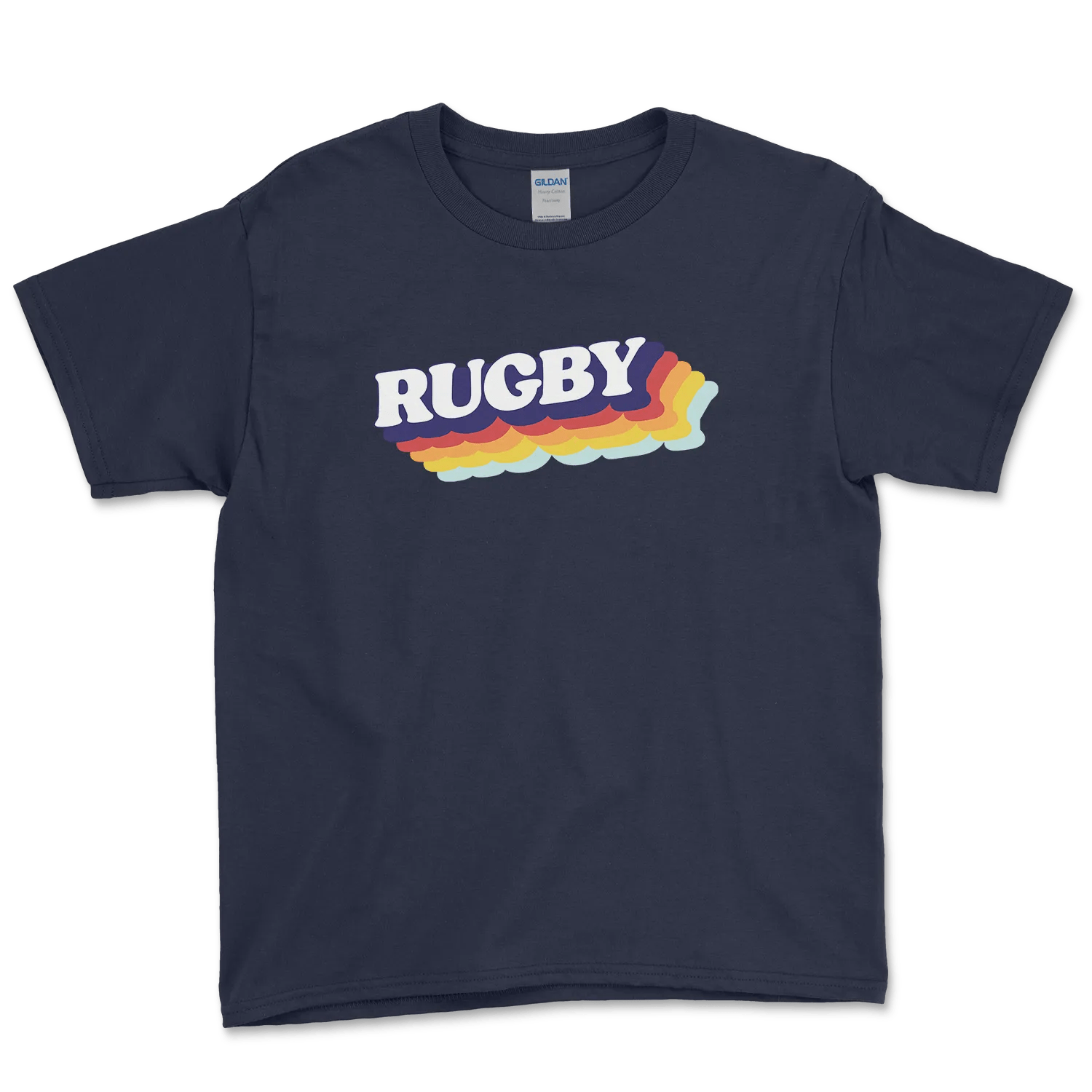 T-shirt Rugby Enfant Retro – Esprit 70s & Passion Rugby-Garçon bien vêtu