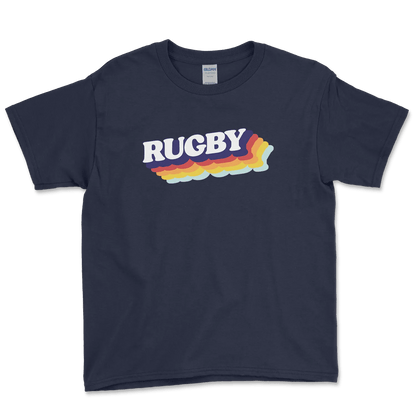T-shirt Rugby Enfant Retro – Esprit 70s & Passion Rugby-Garçon bien vêtu