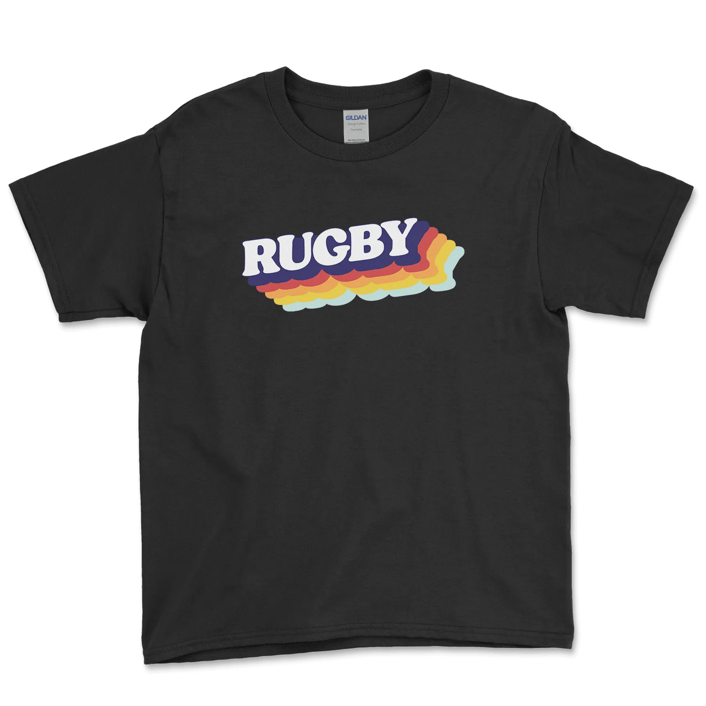 T-shirt Rugby Enfant Retro – Esprit 70s & Passion Rugby-Garçon bien vêtu