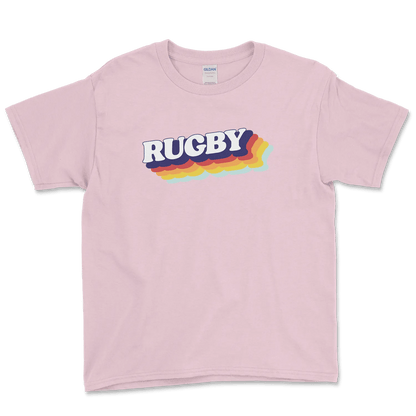 T-shirt Rugby Enfant Retro – Esprit 70s & Passion Rugby-Garçon bien vêtu