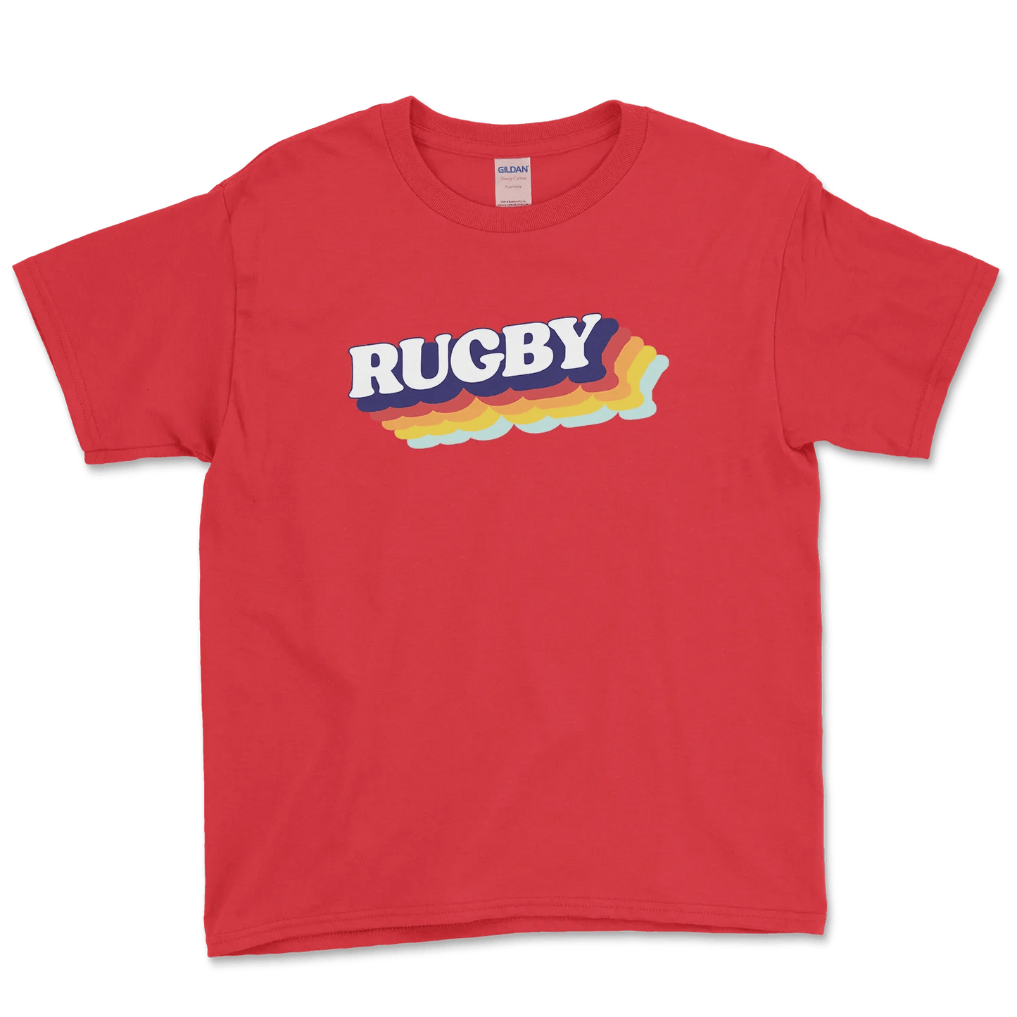 T-shirt Rugby Enfant Retro – Esprit 70s & Passion Rugby-Garçon bien vêtu