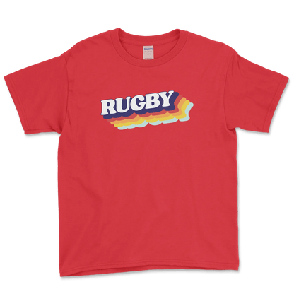T-shirt Rugby Enfant Retro – Esprit 70s & Passion Rugby-Garçon bien vêtu